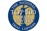 Top 100 Trial Lawyers badge logo.