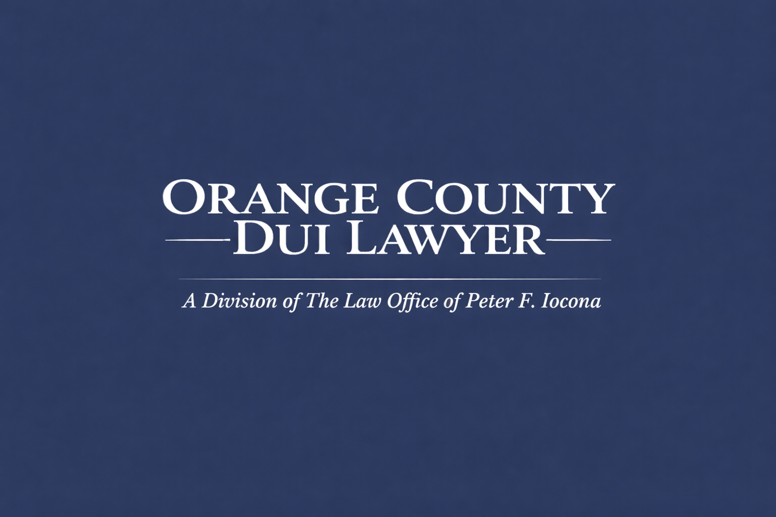 Orange County DUI Lawyer (Logo)